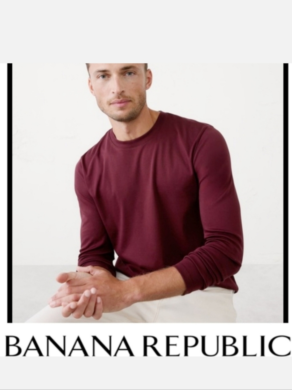 Banana Republic Men's Pullover L Tall